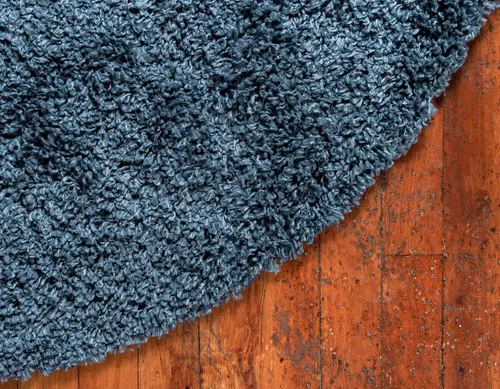 Vista 84 de Unique Loom Colección Davos Shag - Alfombra Lino