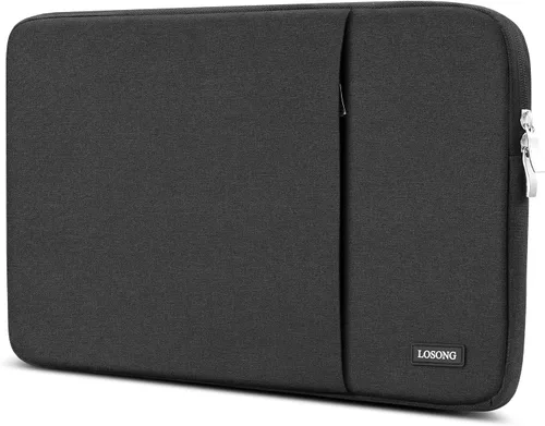 Vista 11 de Funda protectora para monitor portátil de 14 pulgadas, para la mayoría de monitores portátiles de 14 pulgadas, bolsa de exhibición portátil Negro