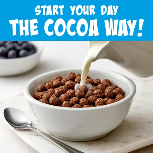 Vista 8 de Cocoa Puffs, cereales para el desayuno con sabor a chocolate, fabricados con grano entero, 10.4 oz
