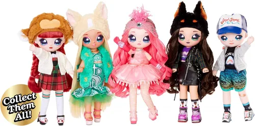 Vista 5 de Na Na Na Surprise - Muñeca de moda para adolescentes Samantha Smartie, muñeca de 11 pulgadas, inspirada en búho