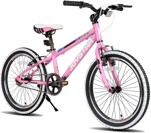 Vista 13 de JOYSTAR Lubbock 20 24 Inch Kids Bike for Boys & Girls Ages 7-12 Years Hardtail Mountain Bike for Kids with 1-Speed/7-Speed Drivetrain, White Wall