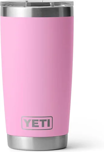 Vista 38 de YETI Rambler - Vaso de acero inoxidable con aislamiento al vacío de 20 onzas con tapa MagSlider Todo acero inoxidable
