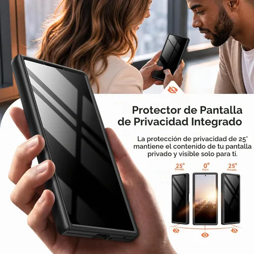 Vista 3 de BERFY Funda para Samsung Galaxy Z Fold 7, compatible con MagSafe
