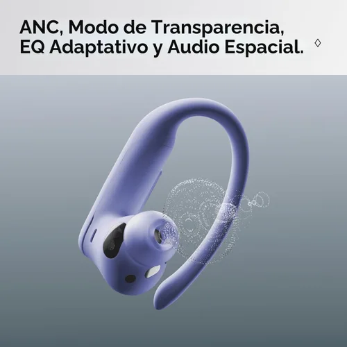 Vista 6 de Beats Powerbeats Pro 2 Auriculares inalámbricos Bluetooth – Cancelación de ruido, monitor de frecuencia cardíaca, IPX4, batería de hasta 45 horas