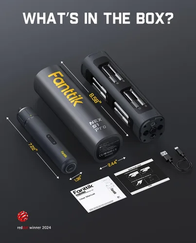 Vista 9 de Fanttik Destornillador eléctrico S1 Pro, destornillador eléctrico