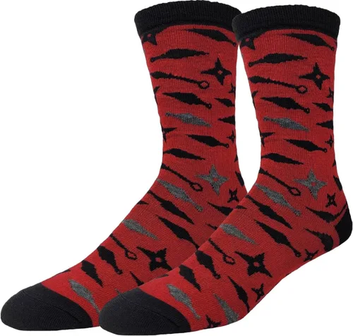 Vista 5 de Ripple Junction Naruto Shippuden - Paquete de 2 calcetines para adultos, talla única