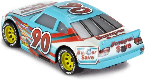 Vista 4 de Auto de juguete Disney/Pixar Cars 3, Ponchy Wipeout (con resguardo trasero), vehículo die-cast