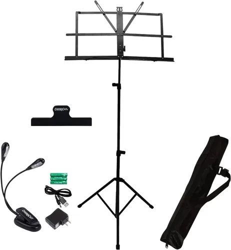 Vista 4 de Soporte de música GoDpsMusic (CC-MSTAND) (bolsa de transporte incluida)