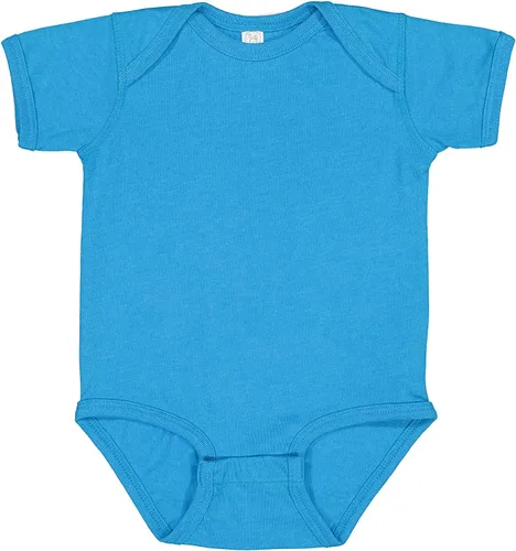 Vista 208 de RABBIT SKINS, Body de manga corta de jersey fino suave para bebé