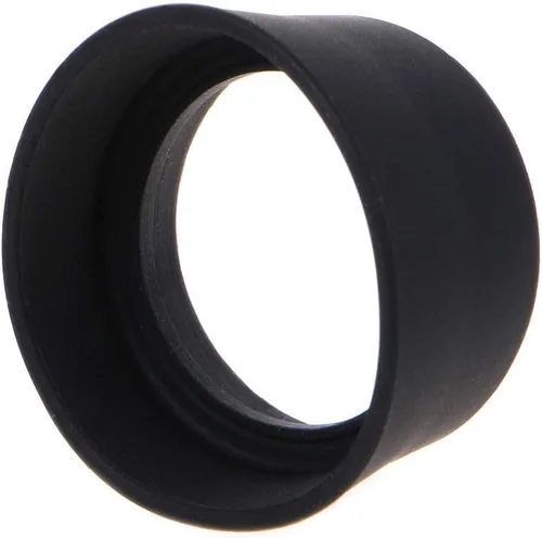 Vista 5 de 2 piezas de protección ocular de goma suave 1.142-1.181 in protectores de ojos copas cubiertas para oculares de microscopio binocular tapas negras.