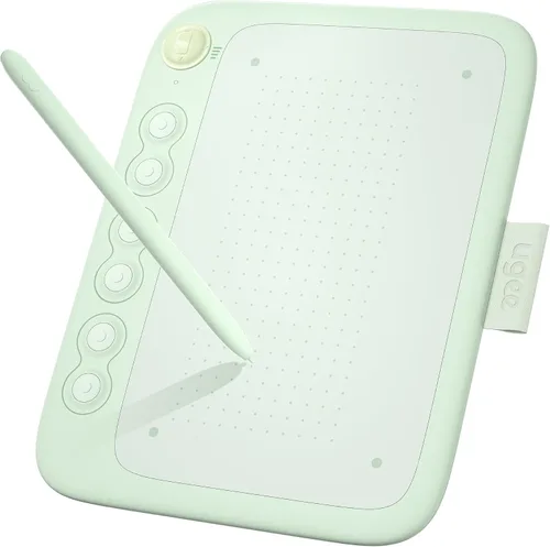 Vista 15 de UGEE Q6 - Tableta de dibujo de 6.5 x 4 pulgadas para teléfono Android con 6 teclas de acceso rápido, tableta gráfica, modo de dibujo ajustable