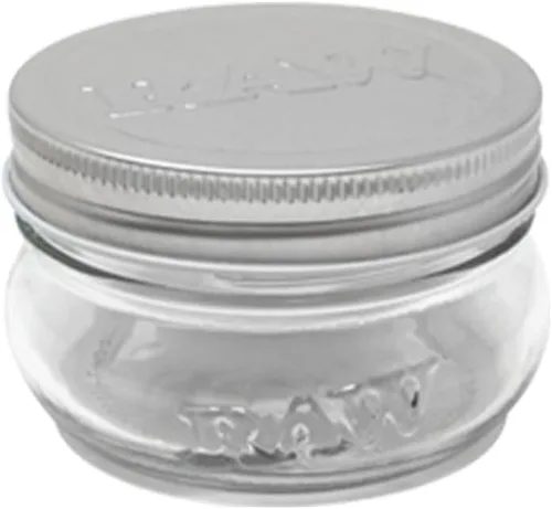 Vista 4 de RAW Tarro a prueba de olores y acogedor con bloqueo (6oz), negro, 6 onzas, 6.0 onzas fluidas