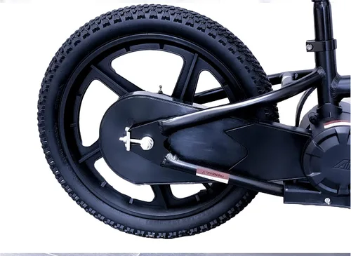 Vista 4 de Best Ride On Cars BROC USA Ebike, 12 pulgadas con batería, 24 V, negro