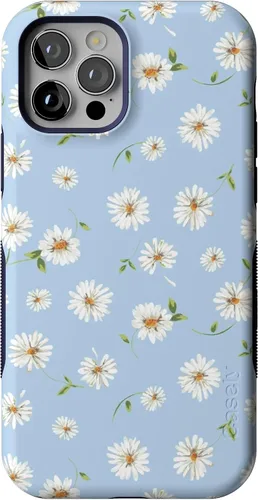 Vista 10 de Casely Funda para iPhone 12/12 Pro Funda de ondas metálicas negras y doradas con cobertura de 360 grados para tu teléfono, recortes precisos