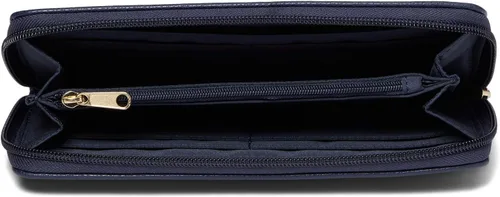 Vista 3 de Tommy Hilfiger Cartera Millie II con cremallera, Tommy Navy, Millie II - Cartera con cremallera alrededor
