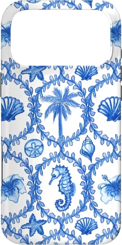 Vista 22 de Funda con estampado hawaiano para iPhone 16, nieta costera, niña de coco