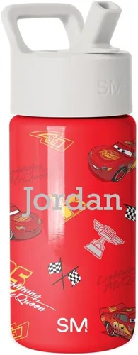 Vista 50 de Simple Modern Kids Summit - Botella de agua con tapa con pajilla, vaso de acero inoxidable de 14 onzas con aislamiento para niñas, para la escuela