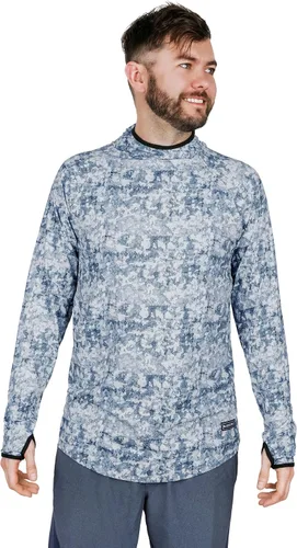 Vista 2 de BLACKSTRAP Camisa de sol UV con capucha y cuello redondo para hombre