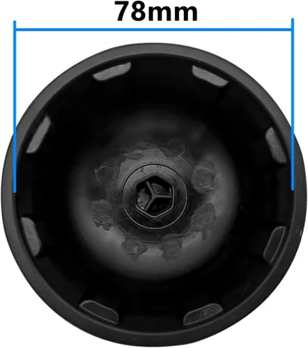 Vista 5 de ZKTOOL Llave de rueda para tapa de cubo de rueda compatible con Mercedes-Benz W205 AMG e63 c63 c63s Maybach S65, 2015-2019, llave de extracción