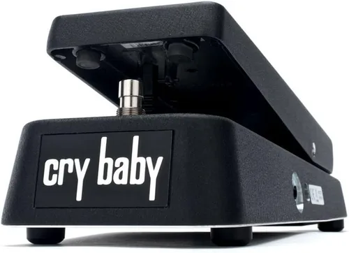 Vista 2 de Paquete de pedal de «wah» clásico Dunlop Crybaby GCB-95 con 2 cables de conexión y 6 púa Dunlop surtidas