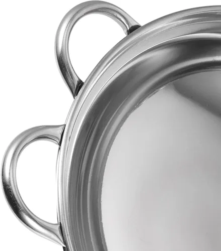 Vista 6 de GANAZONO 2 piezas de acero inoxidable -derramar olla caliente cocina cocina segura mango diseño fácil de limpiar para uso doméstico