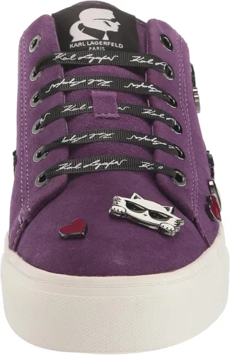Vista 2 de Karl Lagerfeld Womens Cate Pins Lace Up Platform Sneaker