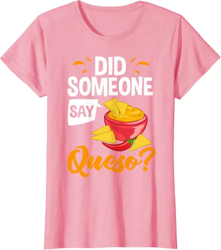 Vista 11 de Queso Dip Camiseta Chile con Queso Salsa Mexican Chips Chile con Queso, Negro