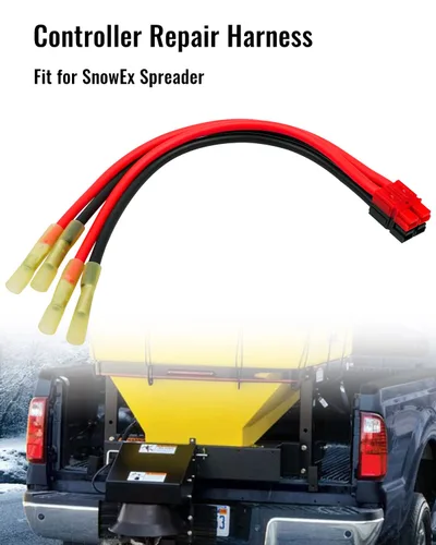 Vista 2 de Arnés de reparación para controlador para conector Anderson Reemplazar SnowEx Spreader D6170