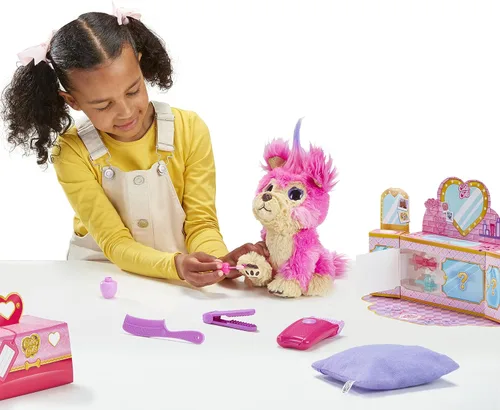 Vista 10 de Little Live Scruff-A-Luvs Cutie Cuts: Afeitar, revelar y estilizar, mascota de peluche rescatada - cachorro rosa