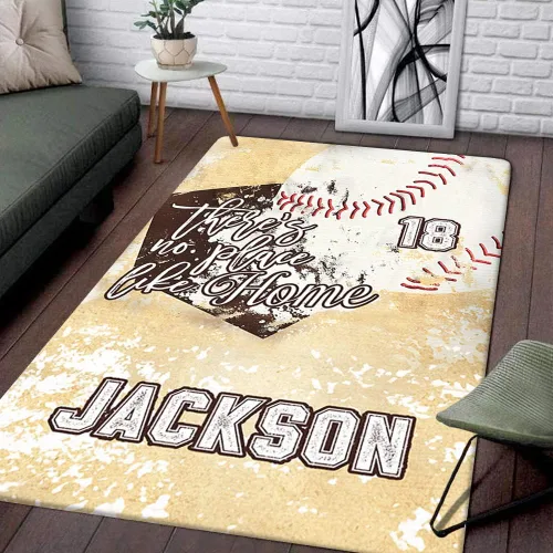 Vista 13 de Alfombra deportiva para jugador de béisbol, alfombra deportiva para dormitorio, 2 x 3, 3 x 5, 4 x 6, 5 x 8, antideslizante, para pasillo, deportes