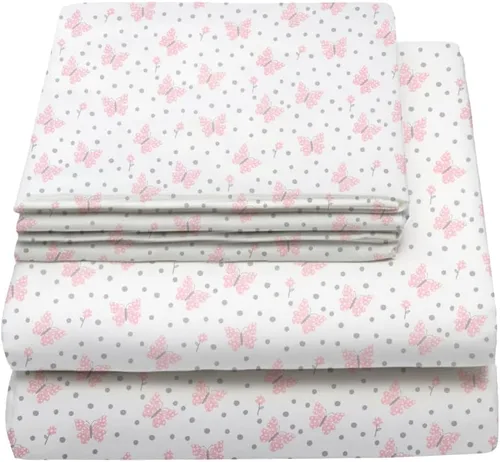 Vista 40 de Juego de sábanas tamaño individual para niños y niñas, sábanas para niños, linda sábana de cama, incluye sábana plana, ajustable y funda