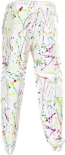 Vista 3 de Funny Guy Mugs 80s & 90s Retro Neon Windbreaker Pants