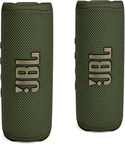 Vista 8 de JBL Paquete de altavoces Bluetooth portátiles impermeables FLIP 6, color negro (paquete de 2)