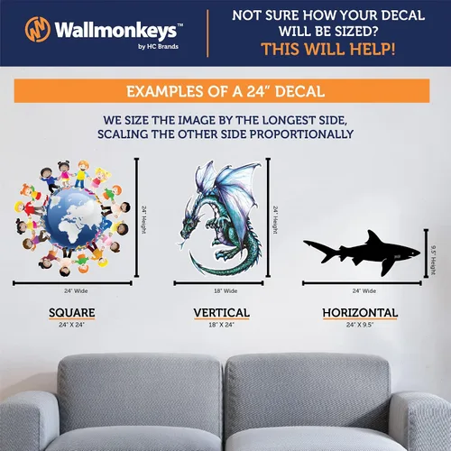 Vista 7 de Wallmonkeys WM296121 - Calcomanía de pared de dinosaurio giganotosaurio para niños (72 pulgadas de ancho x 40 pulgadas de alto)