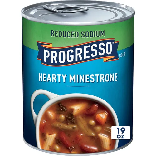 Vista 20 de Progresso Caldo de Maíz con Pollo, Sopa enlatada reducida en sodio, lata de 18.5 oz