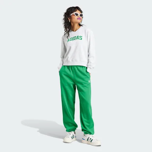 Vista 4 de adidas Originals Joggers de forro polar Adicolor Essentials para mujer