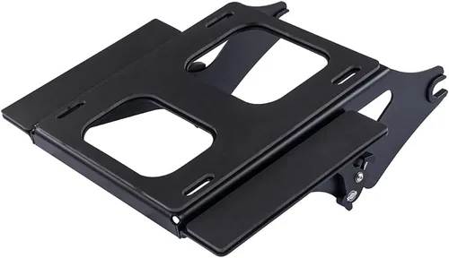 Vista 3 de Advanblack Soporte desmontable de montaje para maletero de dos ruedas, compatible con Harley Touring Street Glide Road King Electra Glide 2009