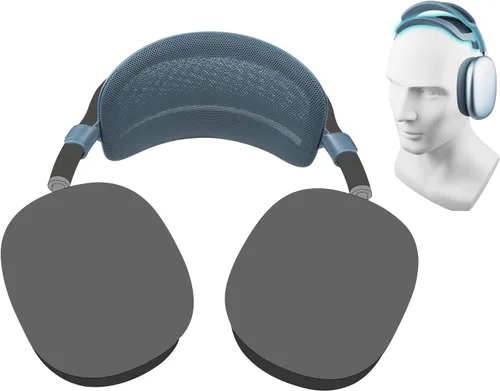 Vista 13 de SOULWIT Almohadilla de alivio de presión con diadema para AirPods Max, protector ergonómico y ligero mejorado para la cubierta de la correa