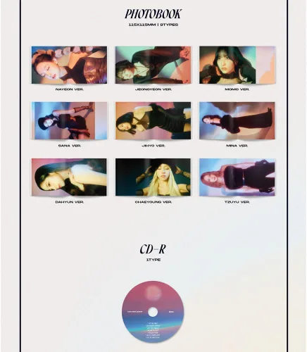 Vista 3 de TWICE - LISTO PARA SER 12º Mini álbum Digipack Ver. (DAHYUN)