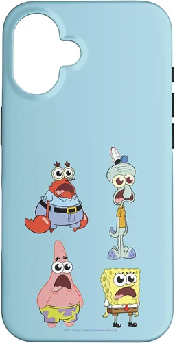 Vista 32 de Spongebob Squarepants Carcasa para iPhone 17 de Group Shot Stare