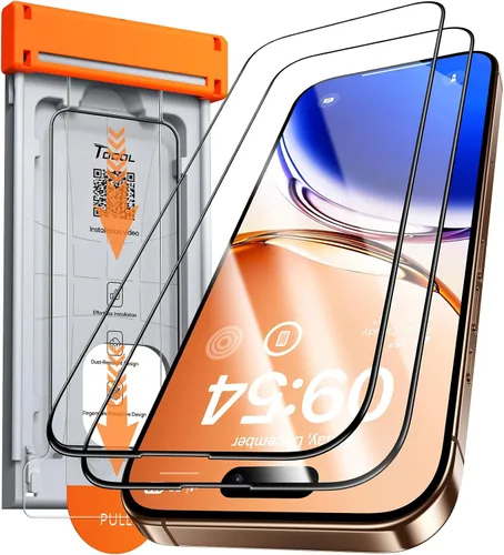 Vista 11 de TOCOL - 2 unidades de protector de pantalla para iPhone SE 3/2 (Edición 2022/2020), iPhone 8/7, iPhone 6s/6 de 4.7 pulgadas, instalación instantánea