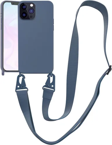 Vista 60 de Funda compatible con iPhone 8 Plus, iPhone 7 Plus/6 Plus/6S Plus con cordón, funda cruzada para iPhone con correa ajustable de silicona para iPhone