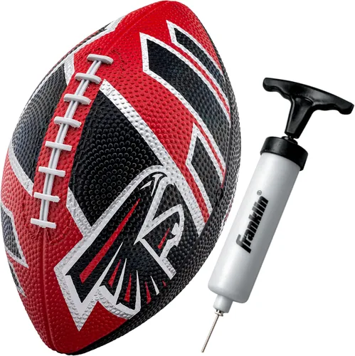 Vista 15 de Franklin Sports NFL Team Footballs - Rubber Youth Mini Balls for All Teams - Kids 8.5" Football + Air Pump Sets - Official NFL Licensed