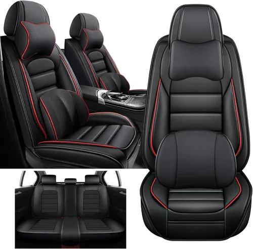 Vista 34 de Funda de cuero de 2 asientos para Mazda CX-3 CX-30 CX-5 CX-50 MX-30, antideslizante, impermeable, resistente al desgaste, funda universal
