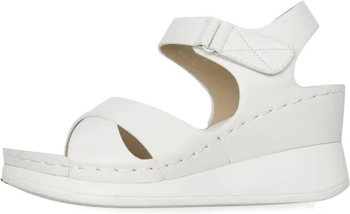 Vista 2 de Bernal Women'S Platform Sandals with Sparkle Glitter Dressy Summer Casual Wedge Ankle Strap Open Toe Sandals