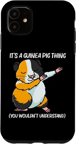 Vista 5 de iPhone 15 Cute Guinea Pig Design For Men Women Pet Animal Breed Lovers Case
