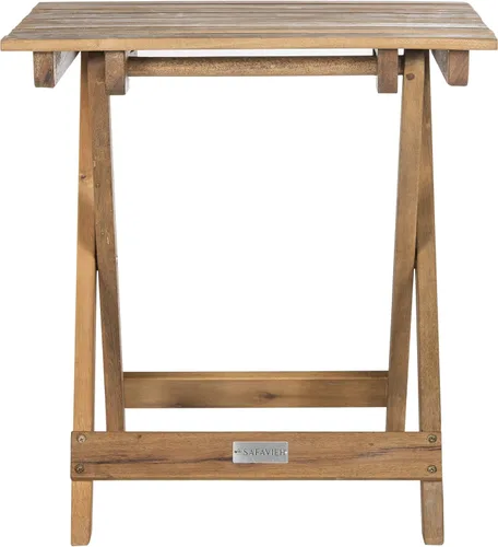 Vista 7 de SAFAVIEH Outdoor Collection Pacifica PAT7020C - Juego de tumbona de 3 piezas con cojín de madera maciza y azul marino Natural/Azul marino