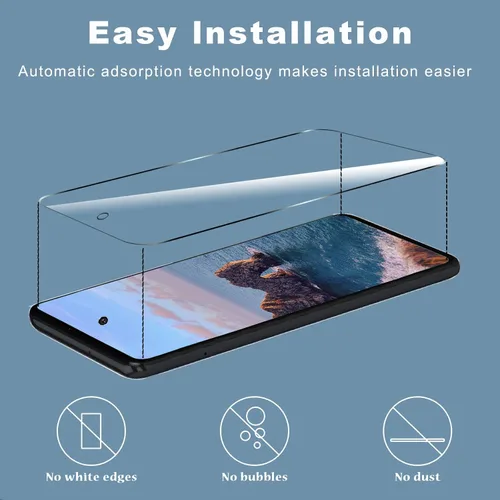 Vista 7 de Paquete de 3 + 3 protectores de pantalla para Galaxy A51 + protector de lente de cámara, vidrio templado de dureza 9H, resistente a los arañazos