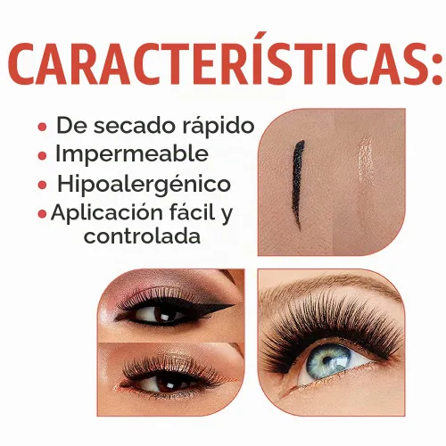 Vista 4 de DUO - Tira de pegamento para pestañas 2 en 1, adhesivo transparente oscuro