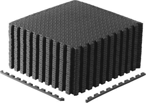 Vista 63 de CAP Puzzle Exercise Mats 1/2” Thick EVA Interlocking Foam Tiles for Home Gym Flooring Multiple Options